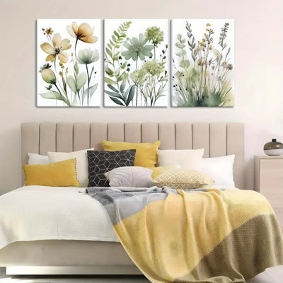 3 Piece Wrapped Canvas Print