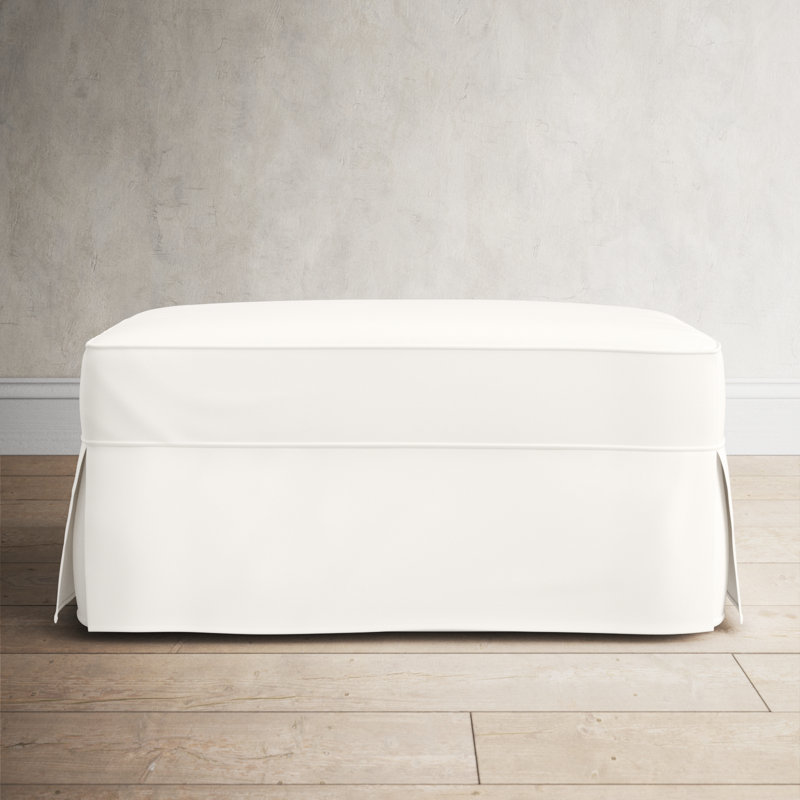 Taylor 34" Ottoman, Bayou Midnight Canvas