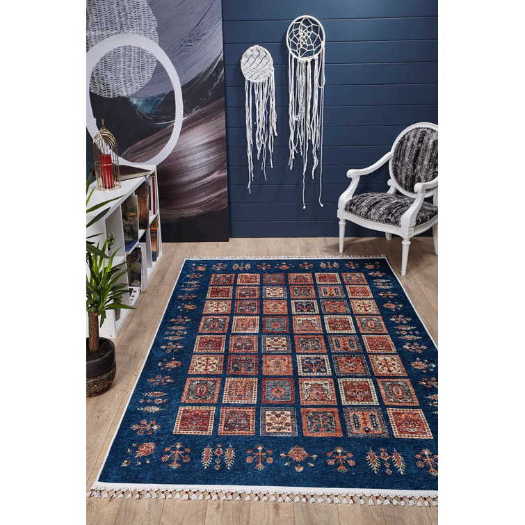 Wayfair Botkin Rug Langley Street Goyette Machine Woven Area Rug | Wayfair.co.uk
