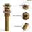 Pop-Up Bathroom Sink Drain with Overflow-122072268