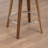 4-Piece Bar Stool Set With Bentwood Legs And Plush Cushions-1124988081