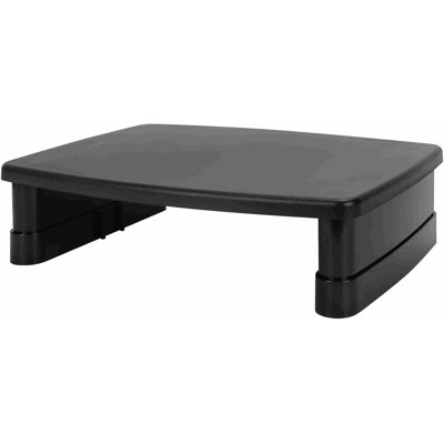 Élévateur à hauteur ajustable avec support de rangement et accessoires de bureau multifonctionnels