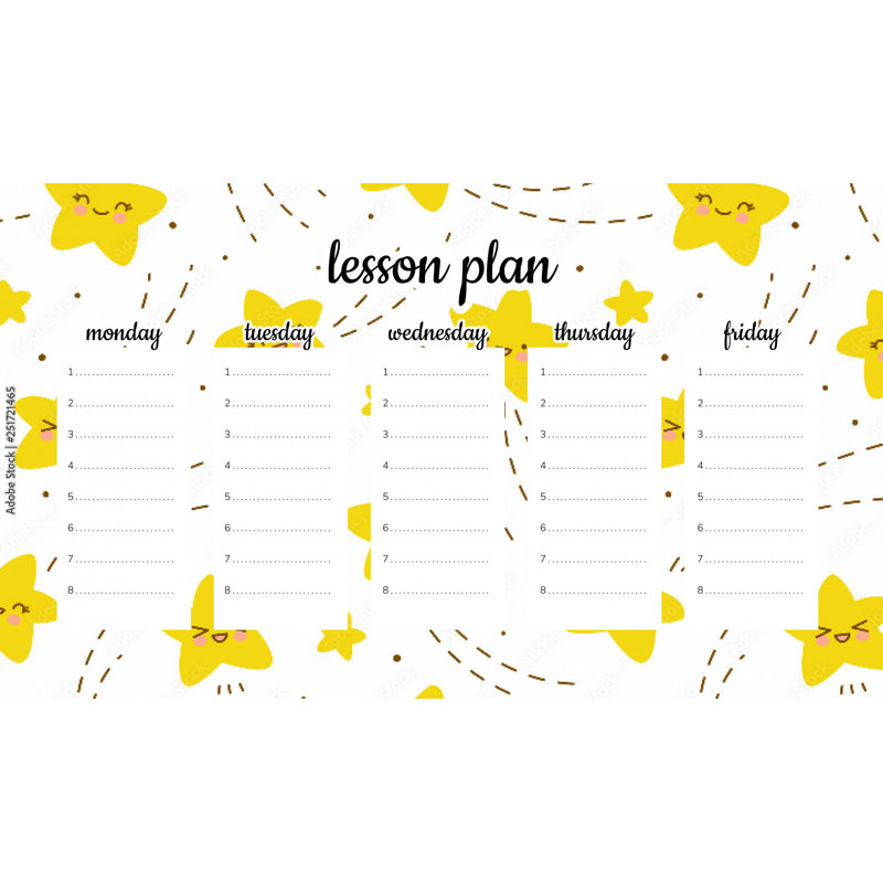Magnetic Lesson Plan Flying Stars