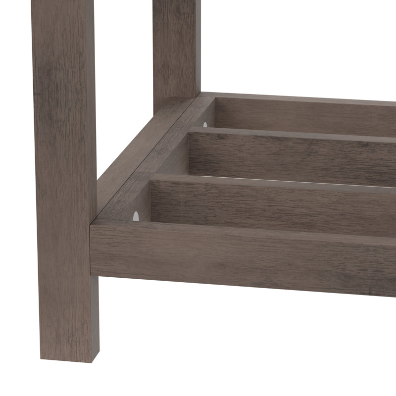 Tabouret de coiffeuse Adrian, Gris
