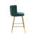 Latefa Upholstered Counter Stool with Metal Frame-284612859