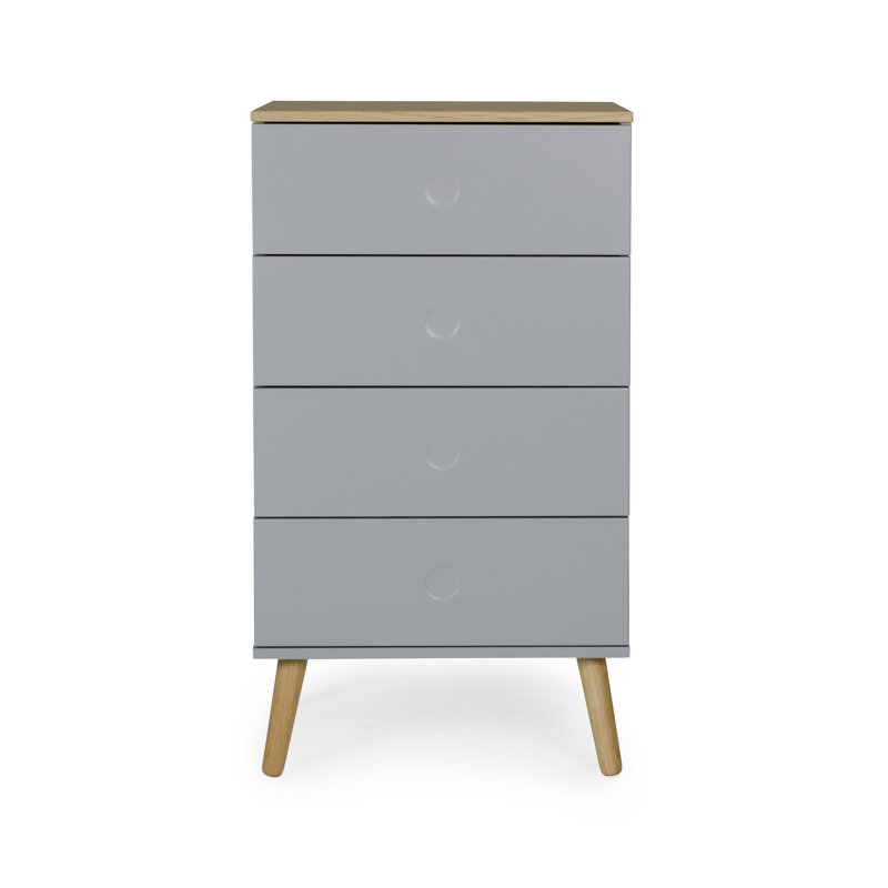 Dot Dot, Gris / Chêne