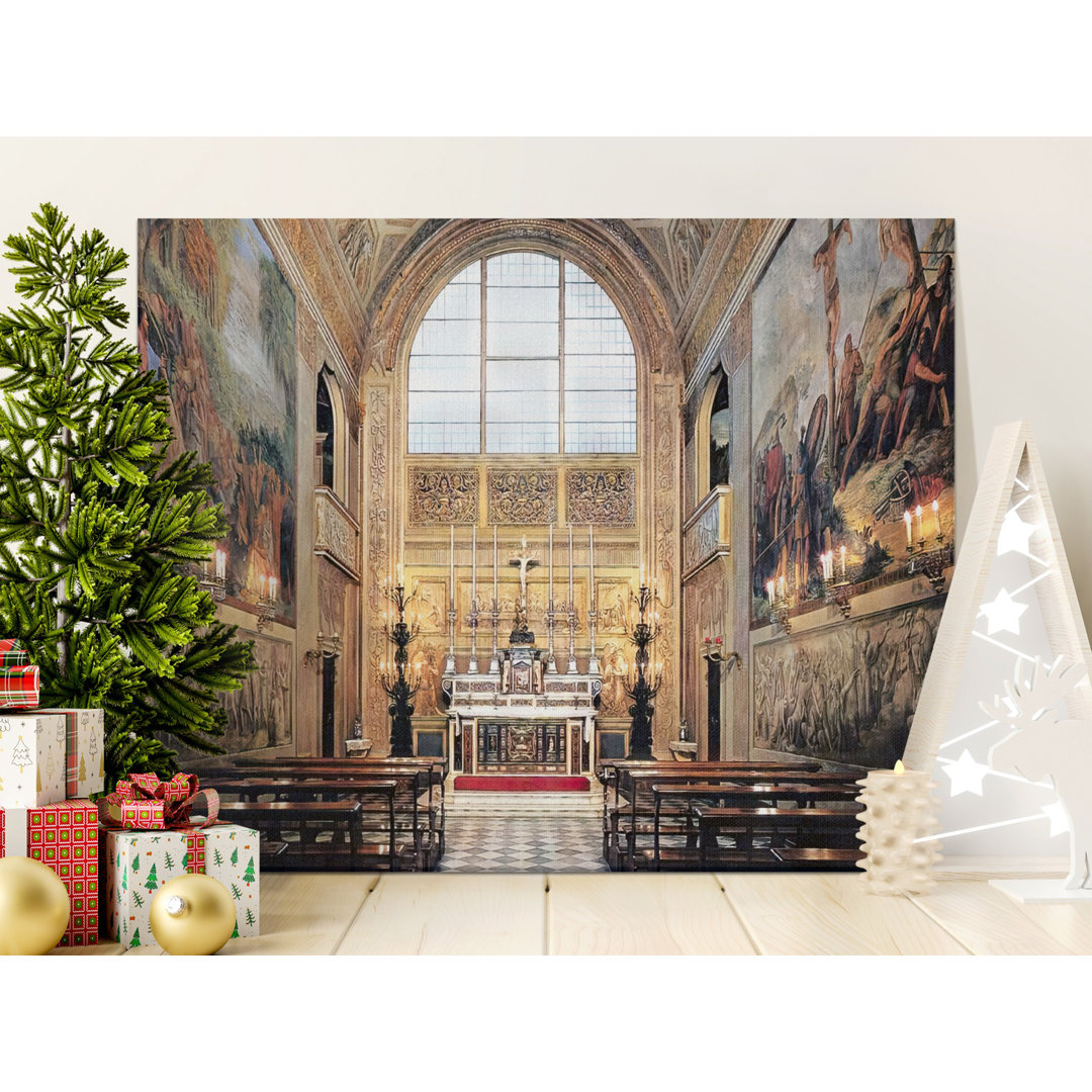Historic European Chapel Wall Art