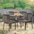 Fiona 4 - Person Round Outdoor Dining Set