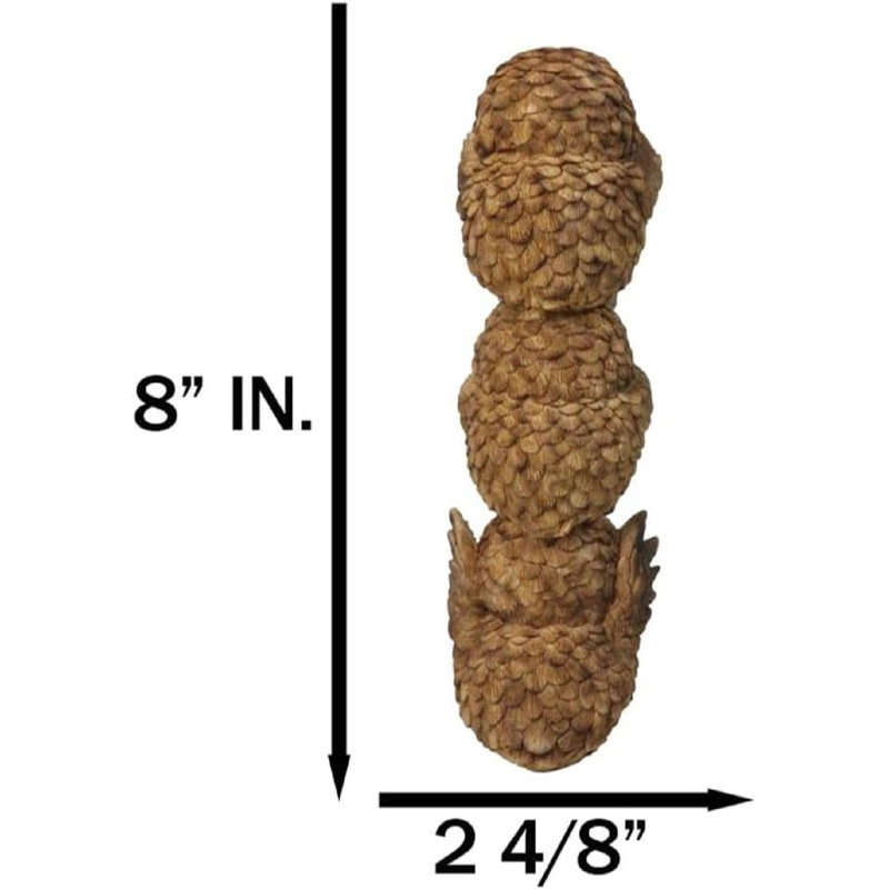 Figurine empilée 8 po H 8 po