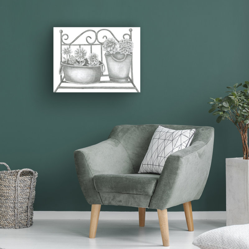 Art sur toile «Bachelor» par Cheryl Bartley, H 18 po x l 24 po