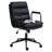 Mid Back Ergonomic PU Home Office Chair With Wheels-692097559