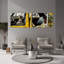 Art contemporain de la ville jaune-285865193