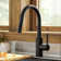KRAUS Oletto Single Handle Pull Down Kitchen Faucet with QuickDock Top Mount Installation Assembly