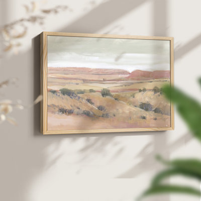 Southwest Landscape I -Framed Print - Restickable