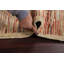 Tapis oriental en laine Gabbeh Kashkoli noué à la main 4 pi 4 po x 4 pi 8 po