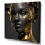 «Avera Black and Gold Elegance V», reproduction sur toile-87366721-87366722