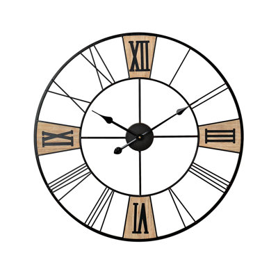 Brooksville Metal Wall Clock