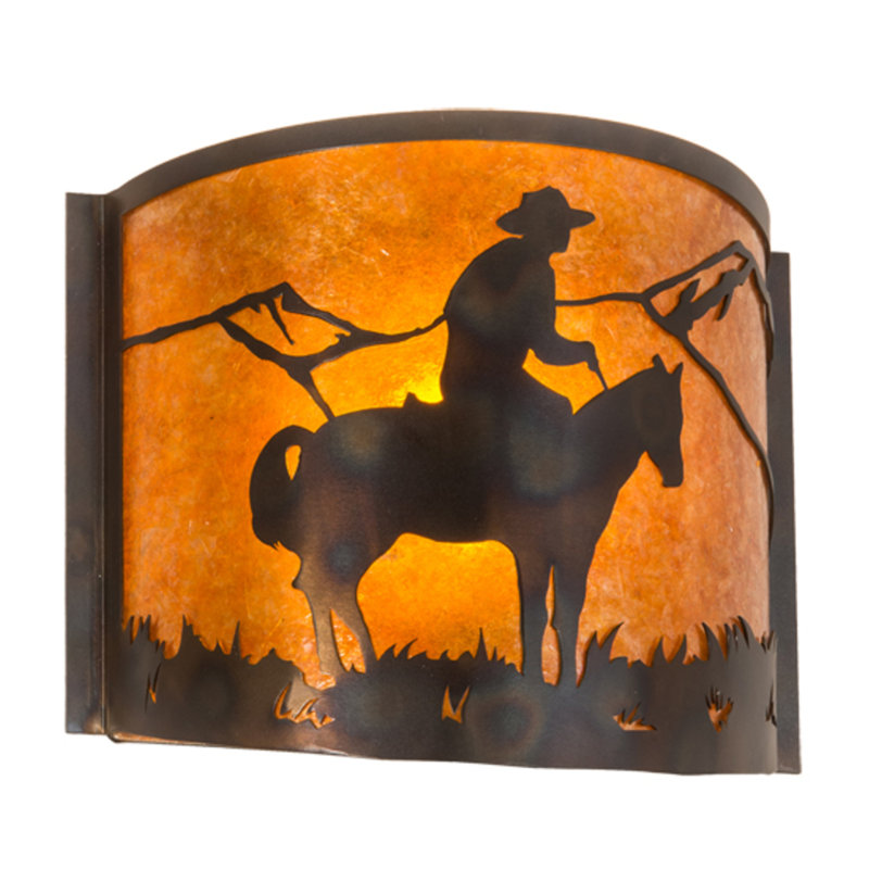 Cowboy 1 - Light Flush Mounted Sconce