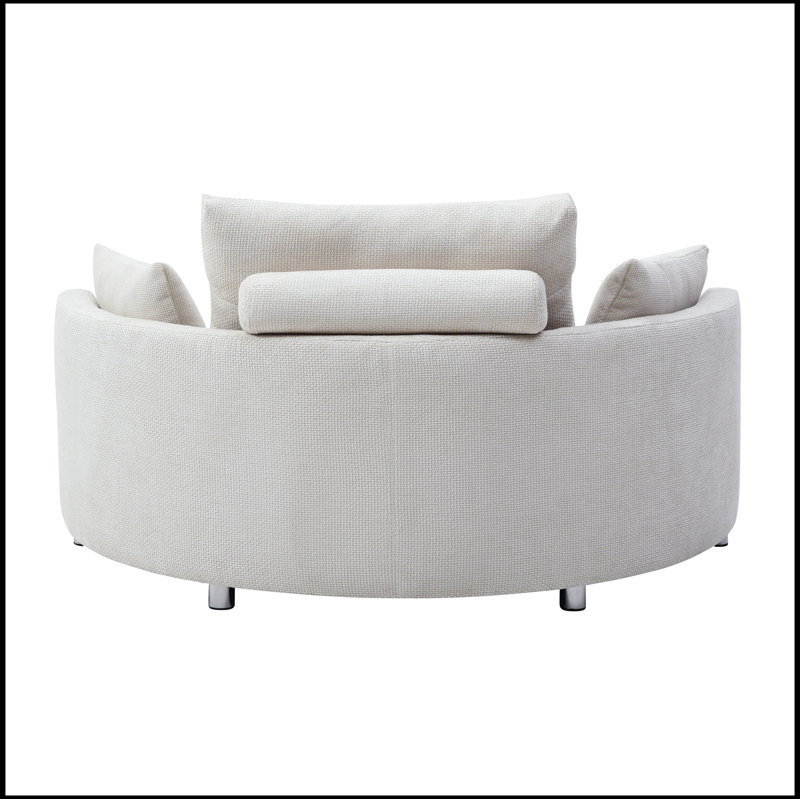 Chaise d'appoint rembourrée Dunnum, canapé-lit pliable, canapé-lit de plancher