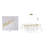 Transitional 16 Light Glass Drop Chandelier