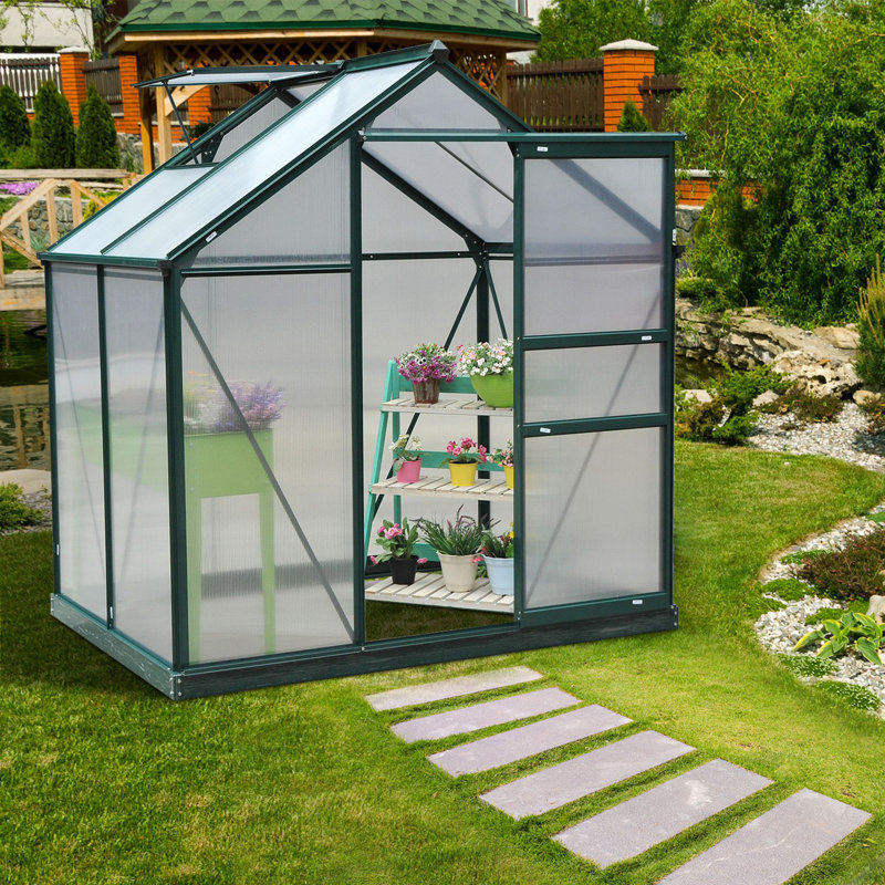 Immanuella 74.8" W x 52" D Greenhouse
