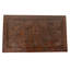Grand coffre brun antique colonial