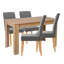 Ludden 4 - Person Dining Set-102095414-102095413