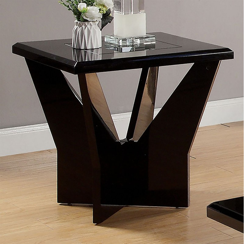 Table de bout Catting, Noir