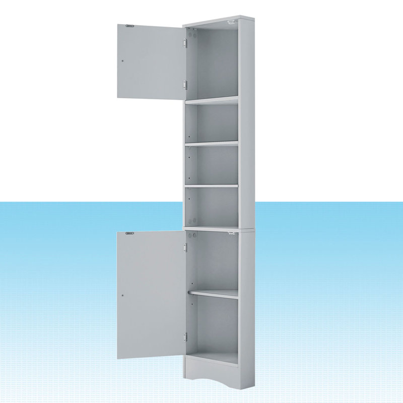 Cenia Bathroom Cabinet, Gray