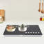 5-Burner Electric Countertop Stove with Timer, Electric Stovetop with Knob Control  900W+600W+900W+1000W+600W