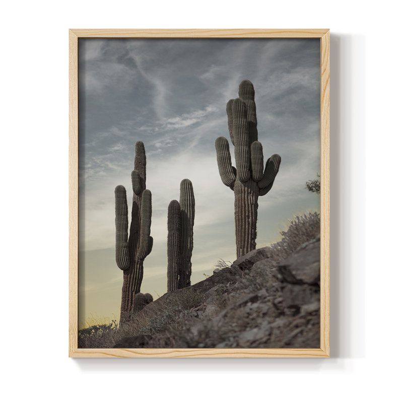 «Desert Soldiers», reproduction encadrée - Bois massif, H 30 po x l 24 po
