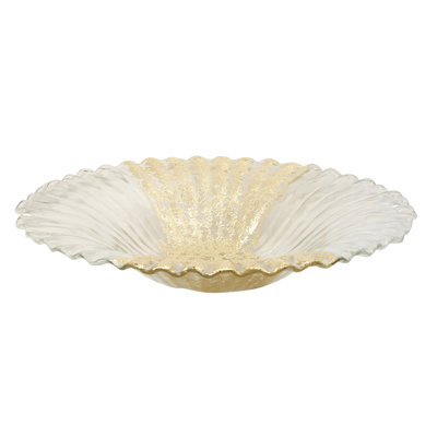 Costole Centerpiece - Transparent Crumbs Gold