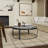 Tyrese Metal Round Coffee Table