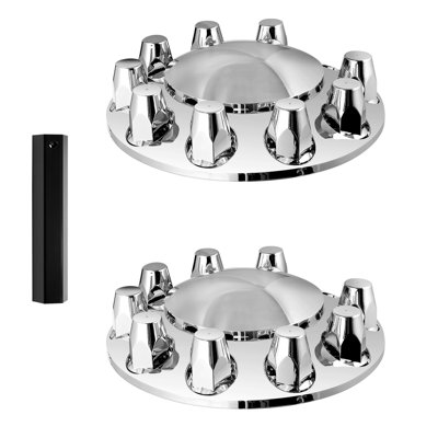 VEVOR Front Axle Cover Combo Kit ABS Lug Nut Covers with Nut Cover Tools