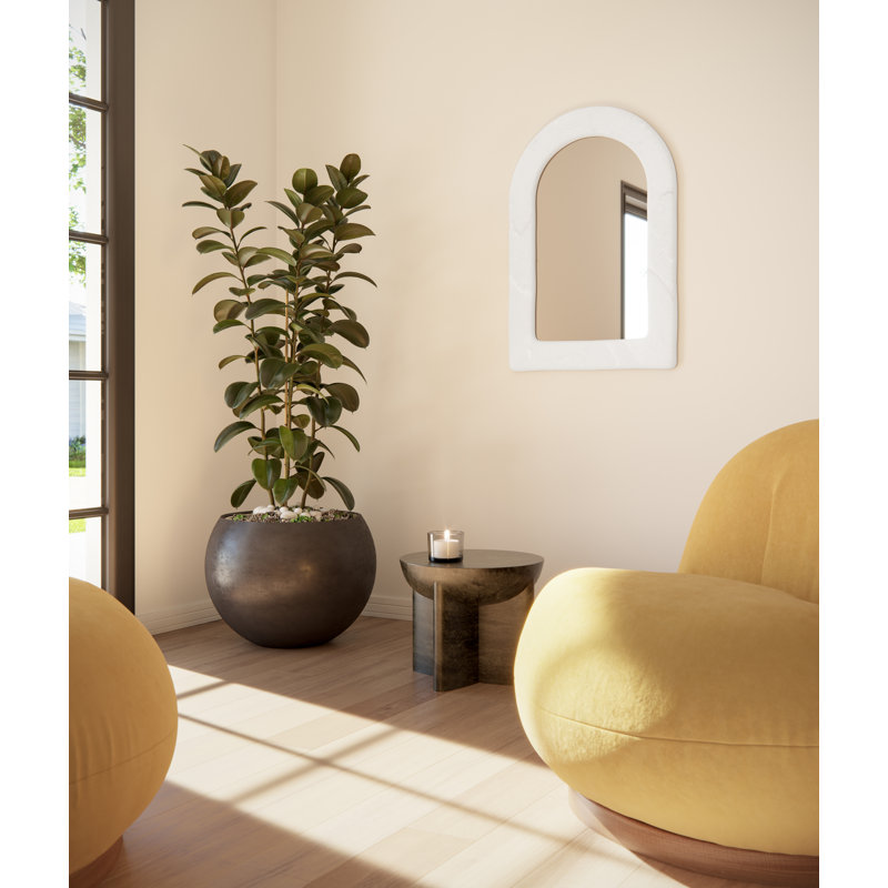 Thea Mediterranean Arched Mirror, 35" x 24"
