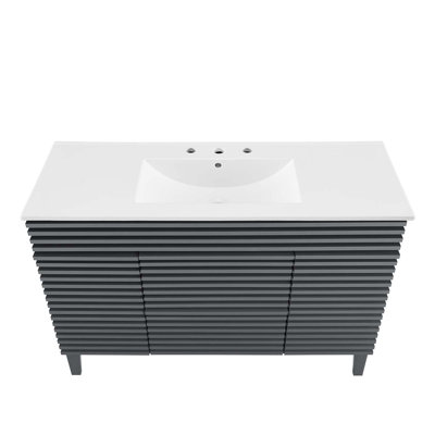 Meuble-lavabo simple 48 po Render