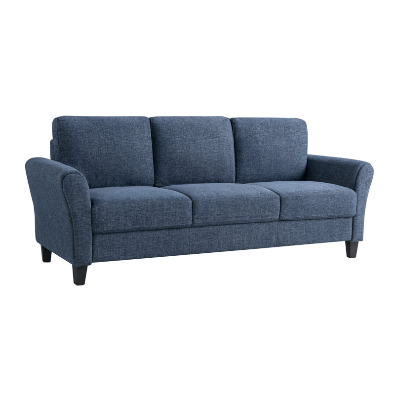Ashfield Upholstered 78.75'' Sofa, Blue
