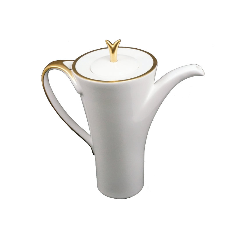 Cafetière Comet Bone China, Or