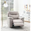 Fauteuil inclinable électrique en microfibre Chriki-2095165127