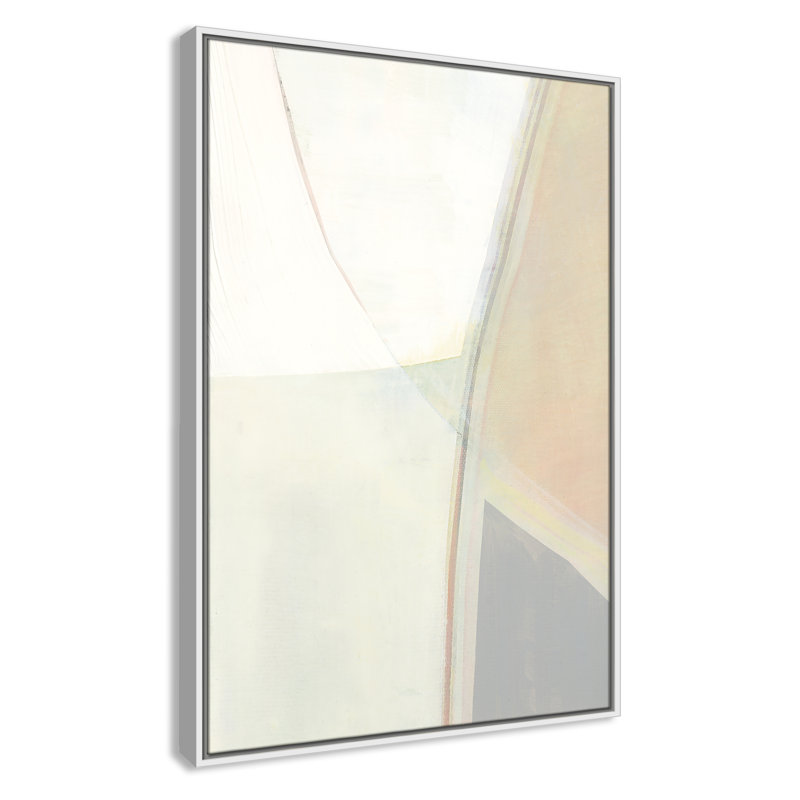 In Neutral II by Cartissi, 37.5" H x 25.5" W x 2" D, White Framed Canvas