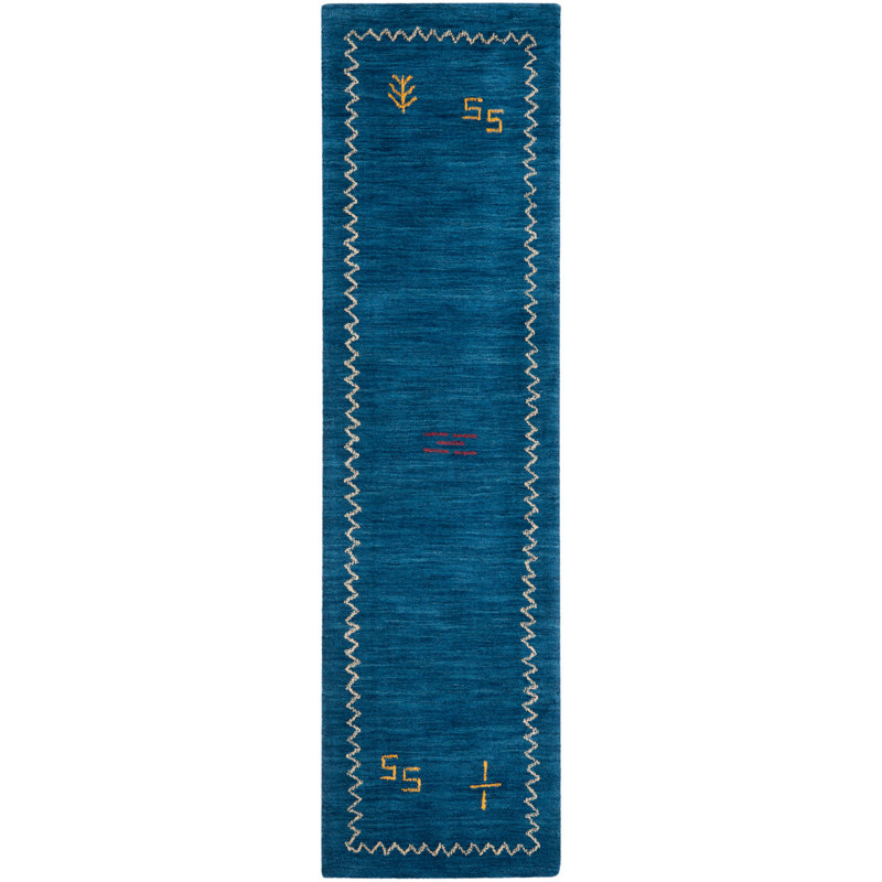 Danforth Hand-Woven Flatweave Wool Area Rug, Runner 2'3" x 12'