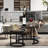 Glass Top Nesting Coffee Table-1406826883