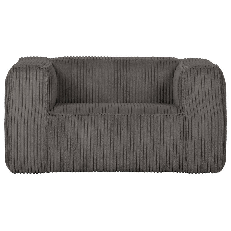 Velvet Armchair, Black