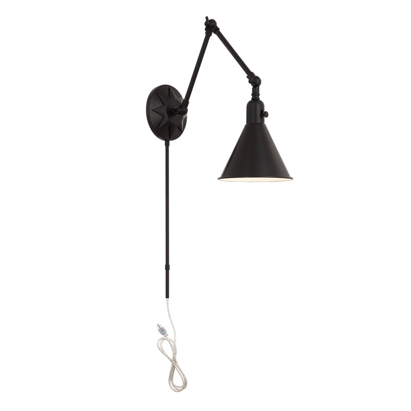 Cattina 1 - Light Dimmable Swing Arm, Matte Black