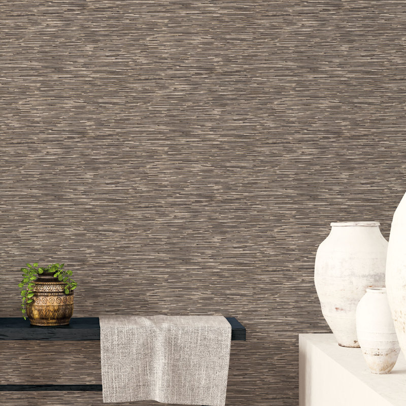 Cumhur 10m x 53cm Wallpaper Roll, Brown/Beige