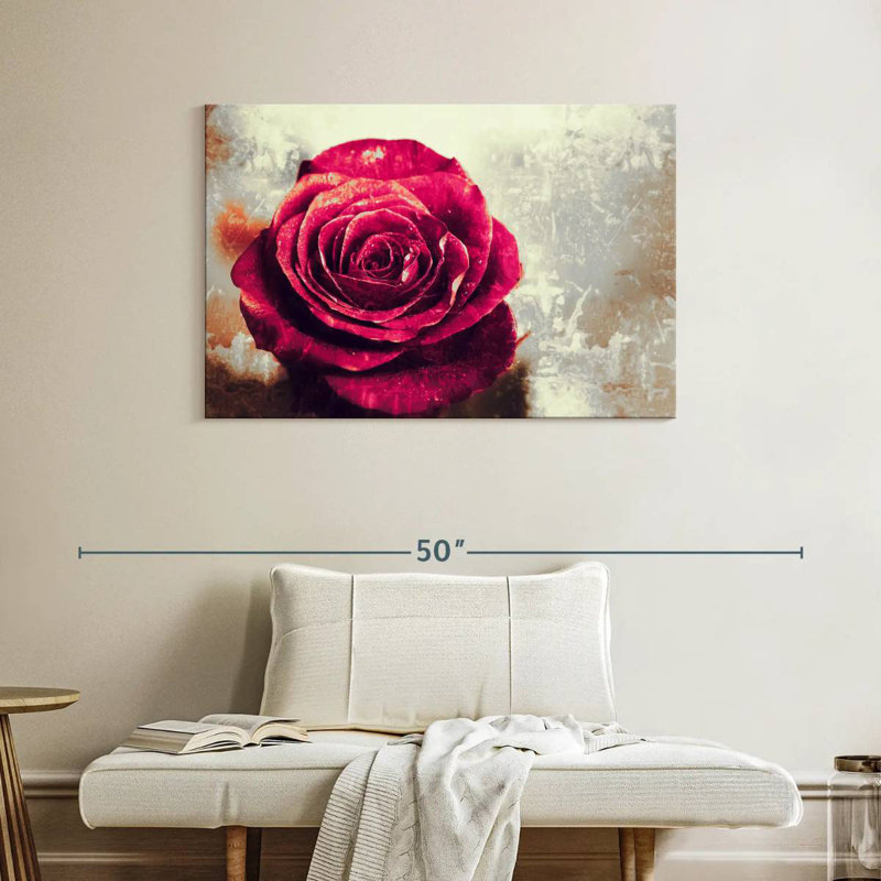 Harnek Textured Grunge Rose