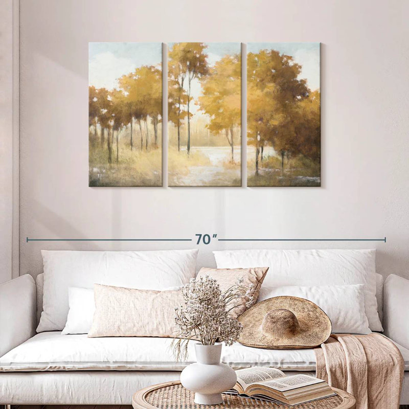Harnek Autumn Lake Gold, H 28 po x l 45 po
