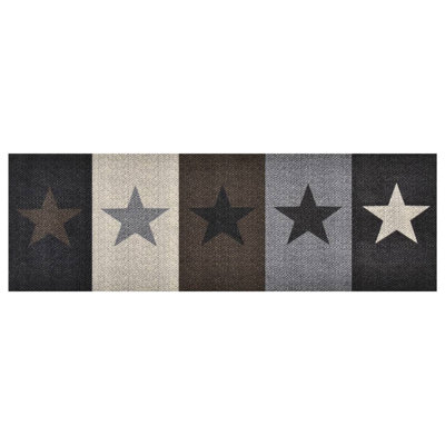 Harpriya Stars Kitchen Mat