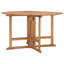 Crenshaw Round Teak Folding Outdoor Dining Table , 120cm cm W 120cm cm D-861046478