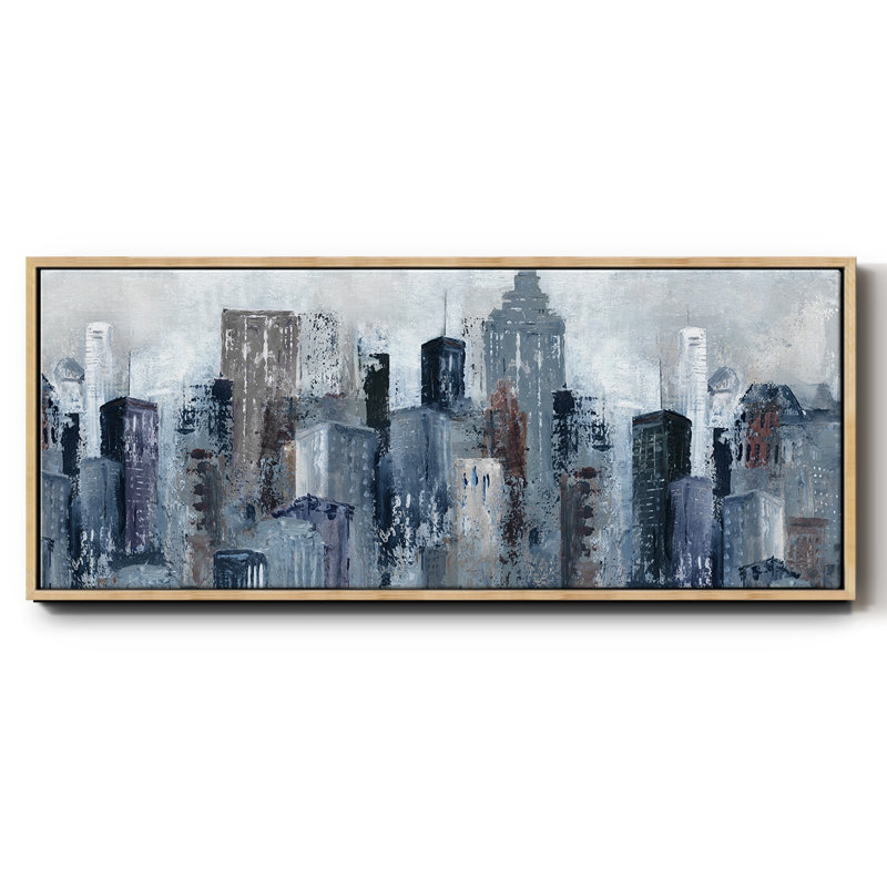 City Mood - Toile encadrée, H 8 po x l 20 po